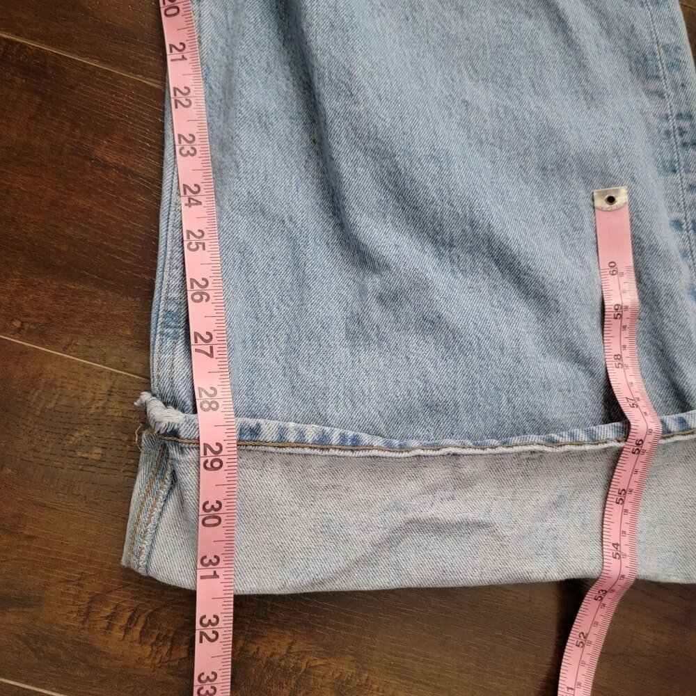 Agolde Light Blue Flare & Wide Leg Jeans - Picture 7 of 9